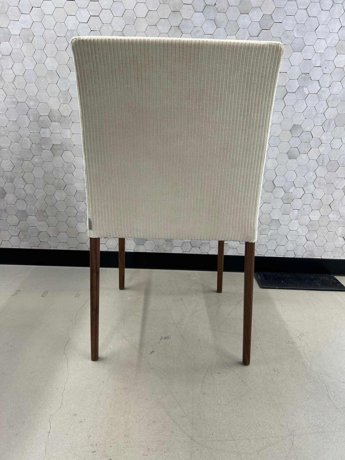 Walter Knoll Jason Lite 1900 Stühle Creme Beige Nussbaum