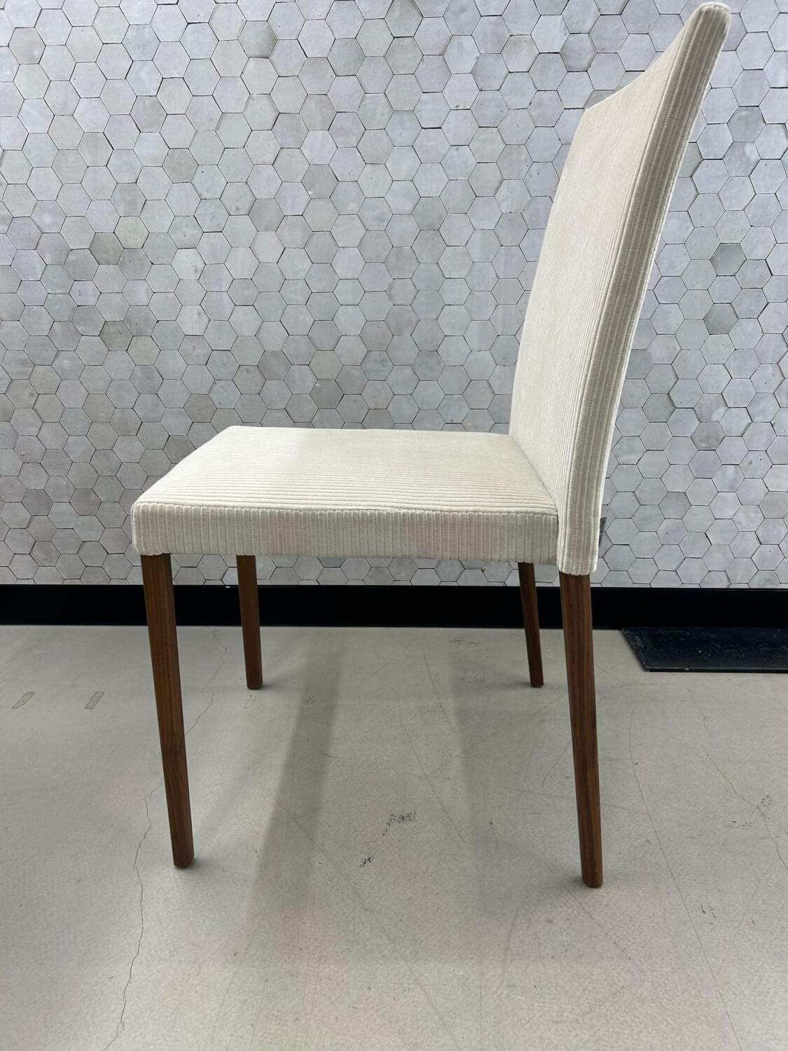 Walter Knoll Jason Lite 1900 Stühle Creme Beige Nussbaum