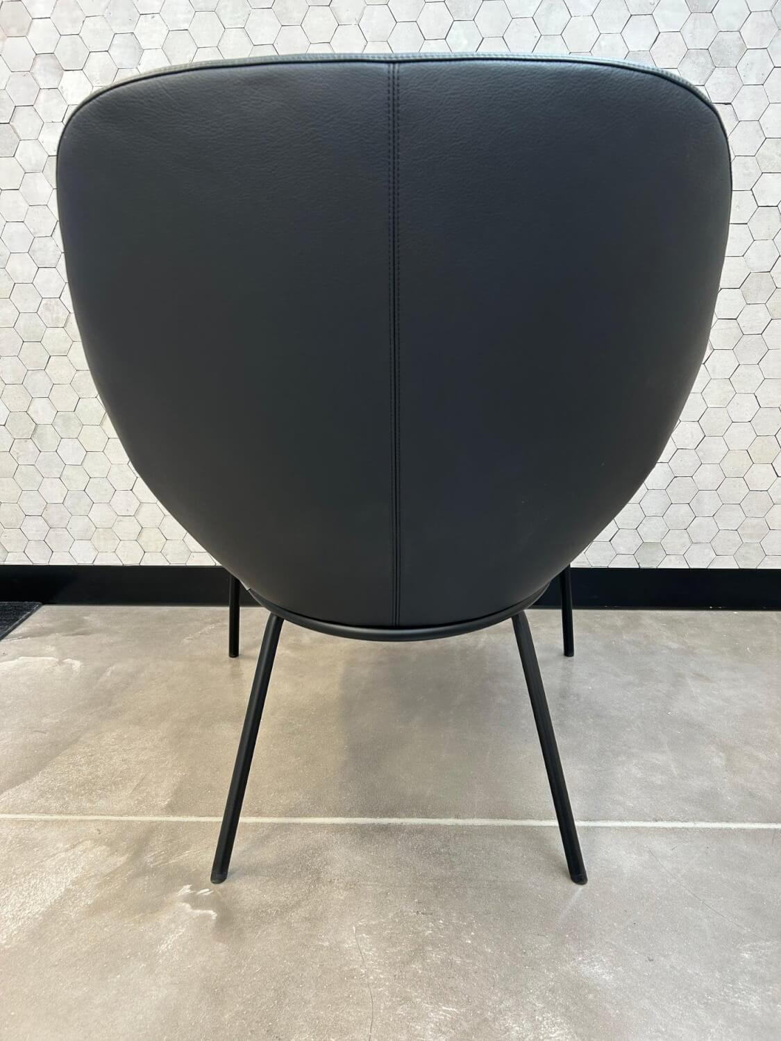 Walter Knoll Sessel Sheru 326 10 Leder Congress 251 Schwarz