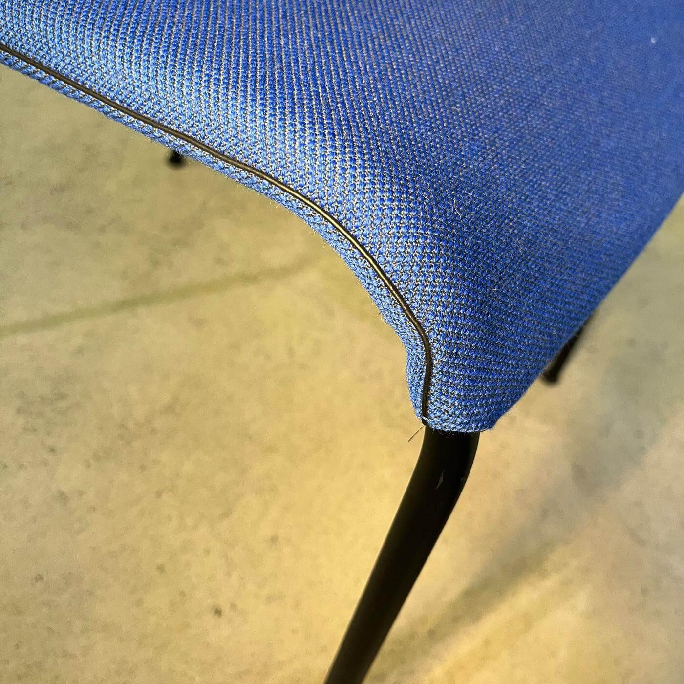 Walter Knoll Liz 1300 Stuhl Stahl Blau