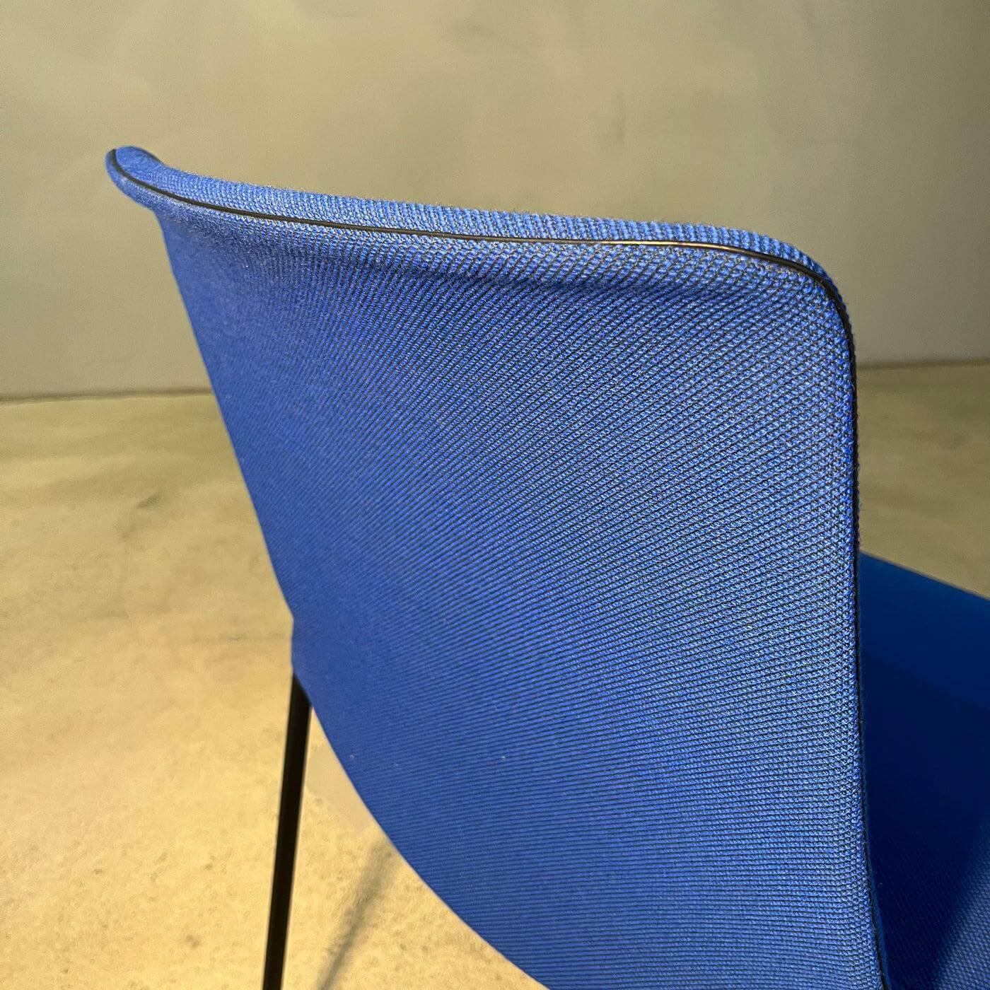 Walter Knoll Liz 1300 Stuhl Stahl Blau