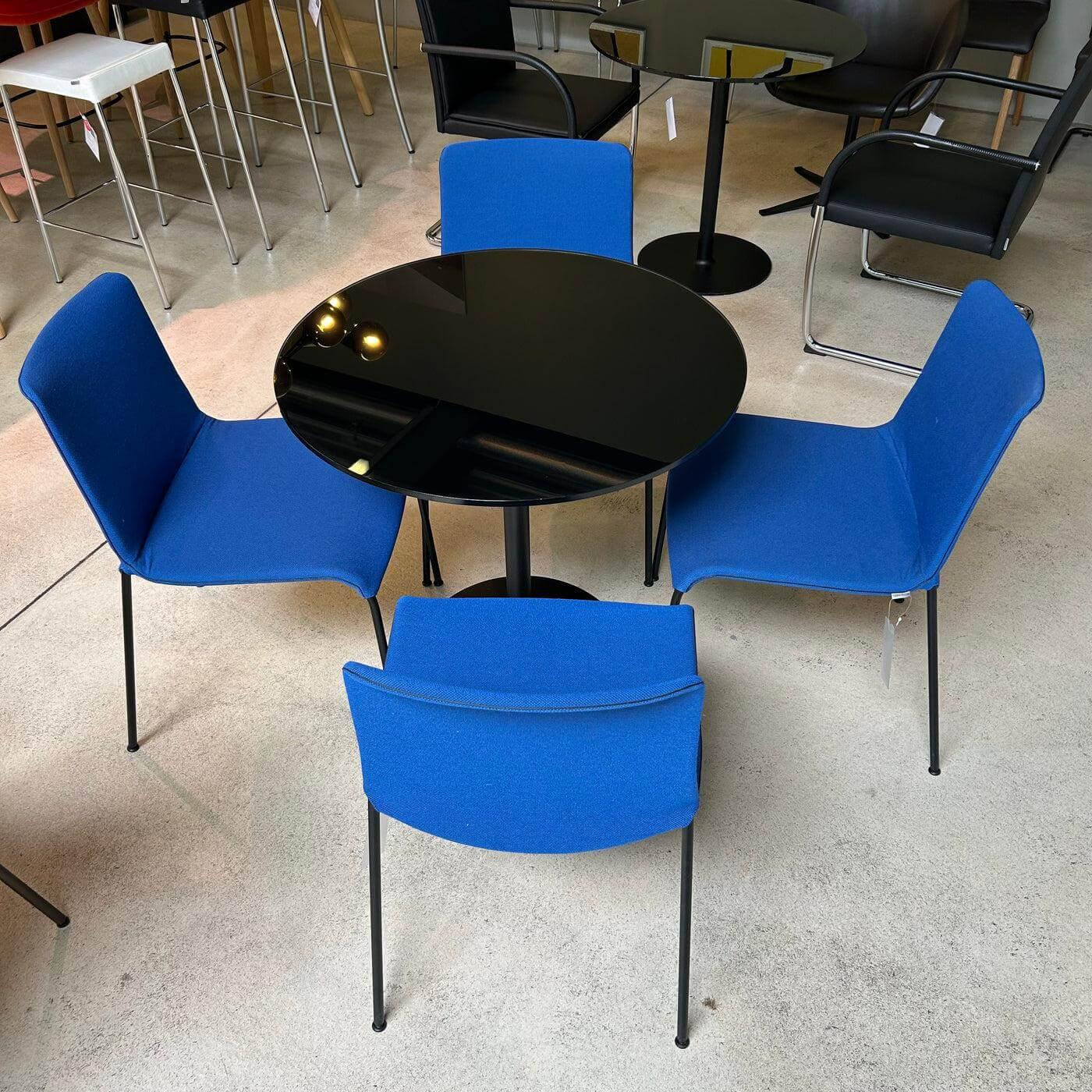 Walter Knoll Liz 1300 Stuhl Stahl Blau