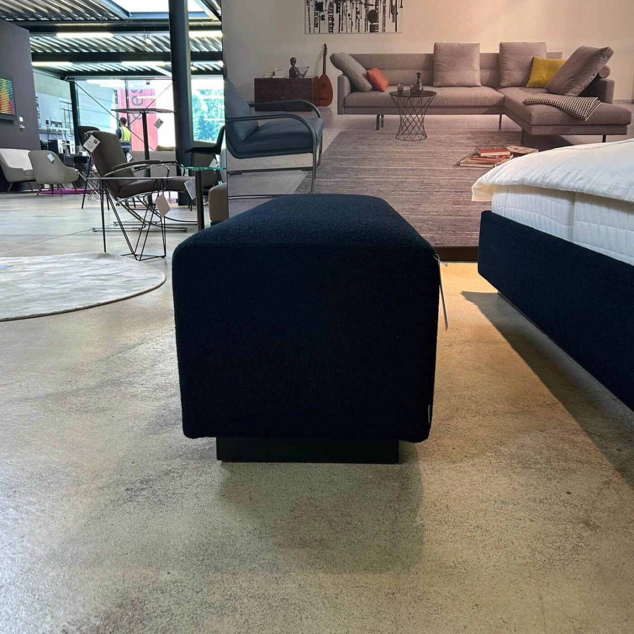 Walter Knoll Polsterbank Yuuto 810 Stoff Hearth Schwarz