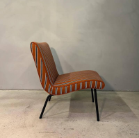 Walter Knoll Sessel 607-10R Stoff Tiebreak Braun