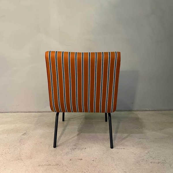 Walter Knoll Sessel 607-10R Stoff Tiebreak Braun