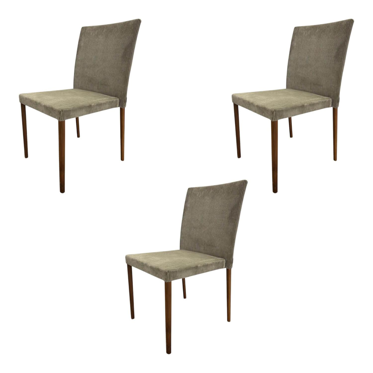 Walter Knoll Jason Lite 1900 Chair Set Fabric Phlox 243 Gray