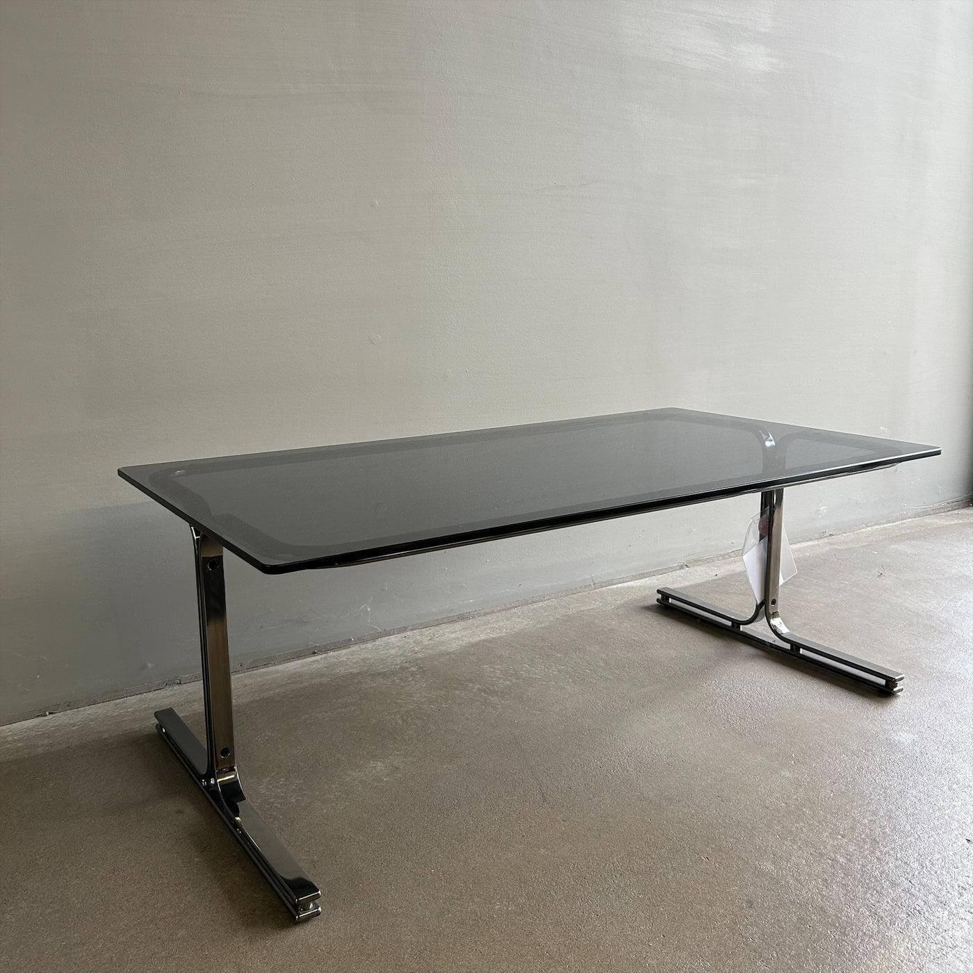 Walter Knoll Schreibtisch Berlin Tisch Rauchglas Schwarz