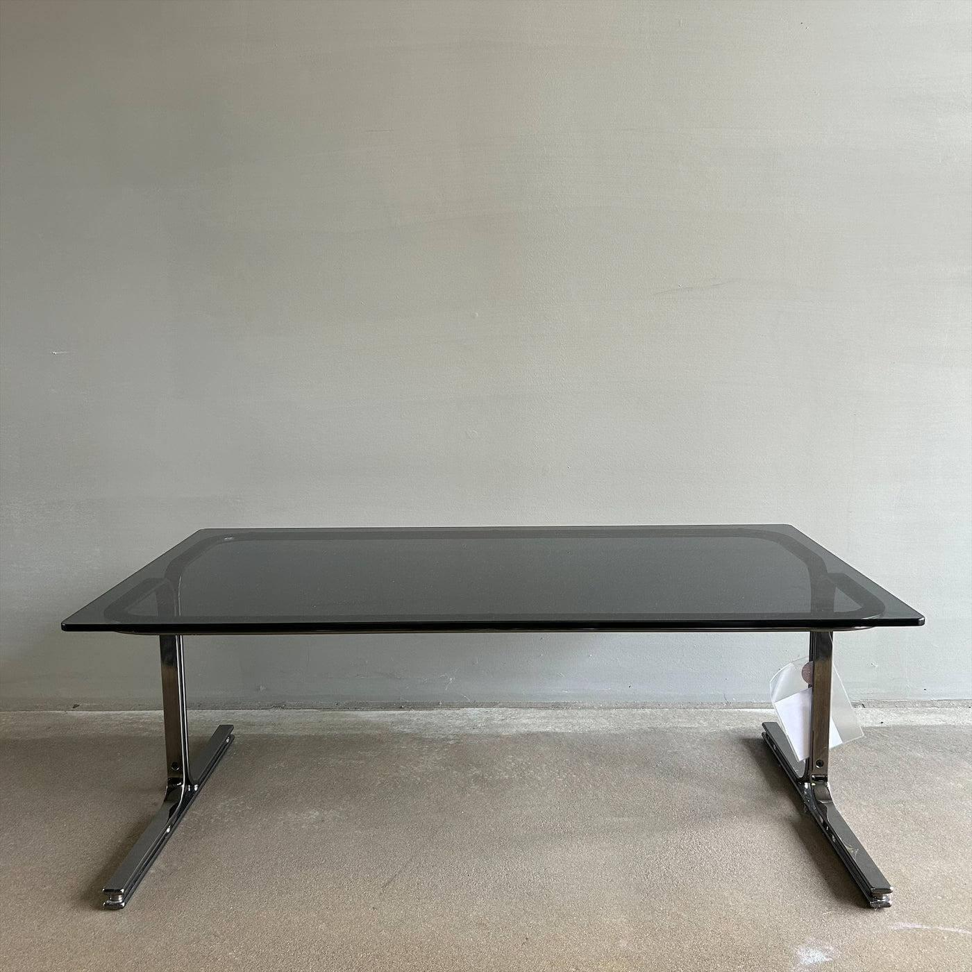 Walter Knoll Schreibtisch Berlin Tisch Rauchglas Schwarz