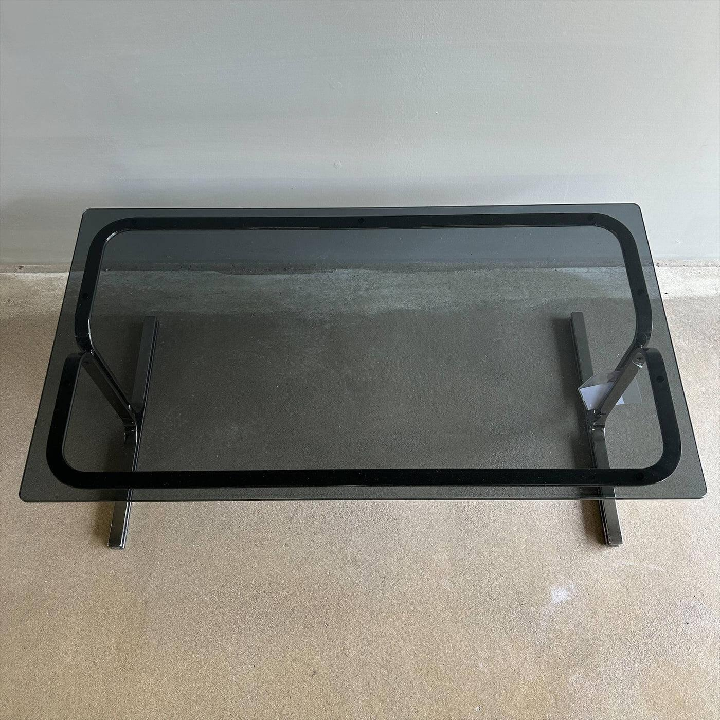 Walter Knoll Schreibtisch Berlin Tisch Rauchglas Schwarz