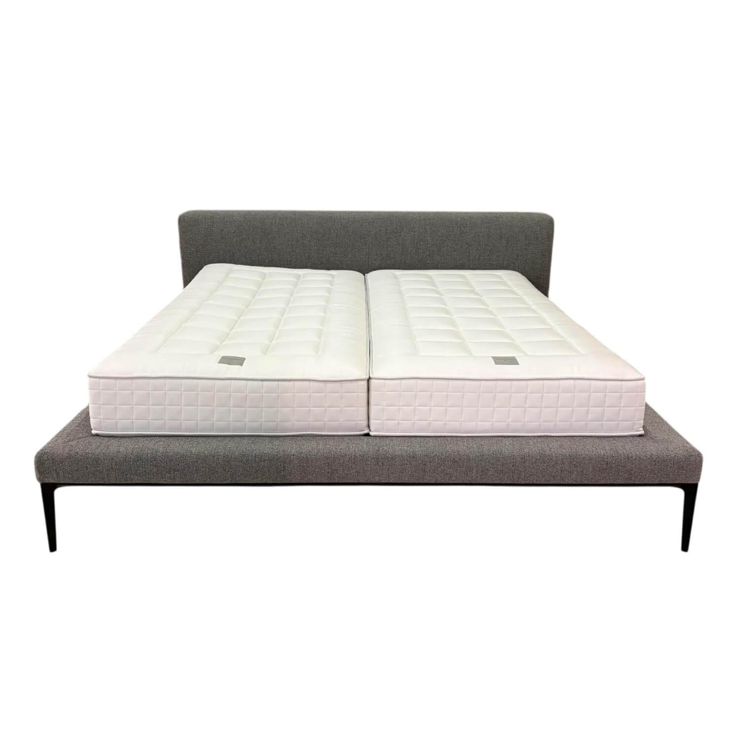 Walter Knoll Polsterbett Jaan 785-180 Stoff Nuvola Tin Grau