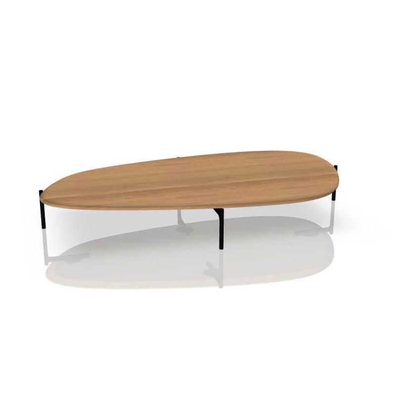 Walter Knoll Ishino Wood Table T3 Oak Pigmented Black