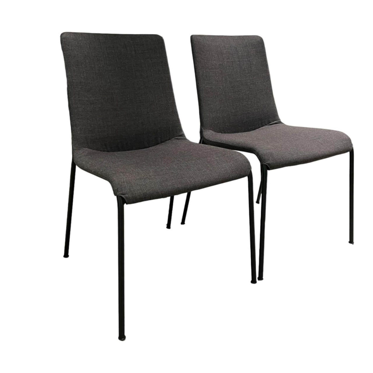 Walter Knoll Liz 1302 Chair Set Fabric Chocolate