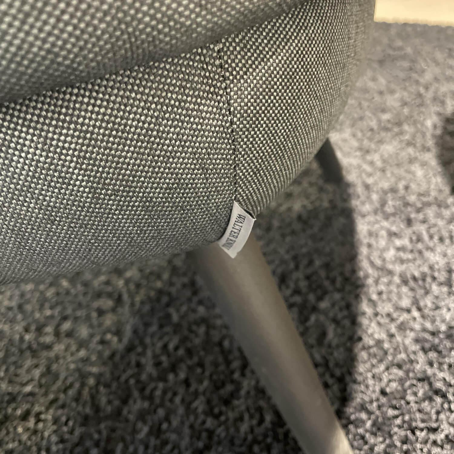 Walter Knoll Sessel 375/376 Grau