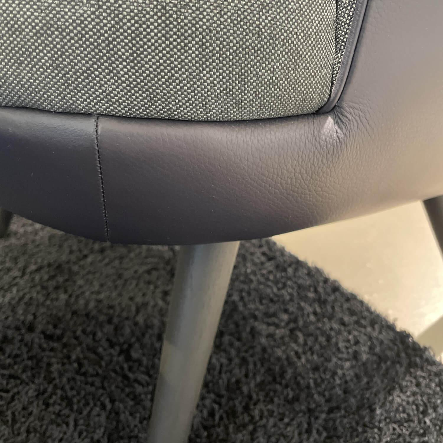 Walter Knoll Sessel 375/376 Grau