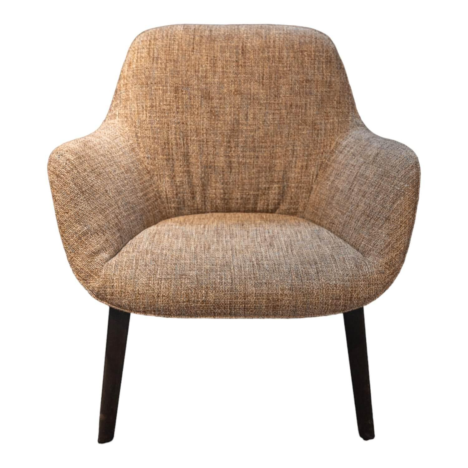 Walter Knoll Sheru Armchair Grey Fabric Oak