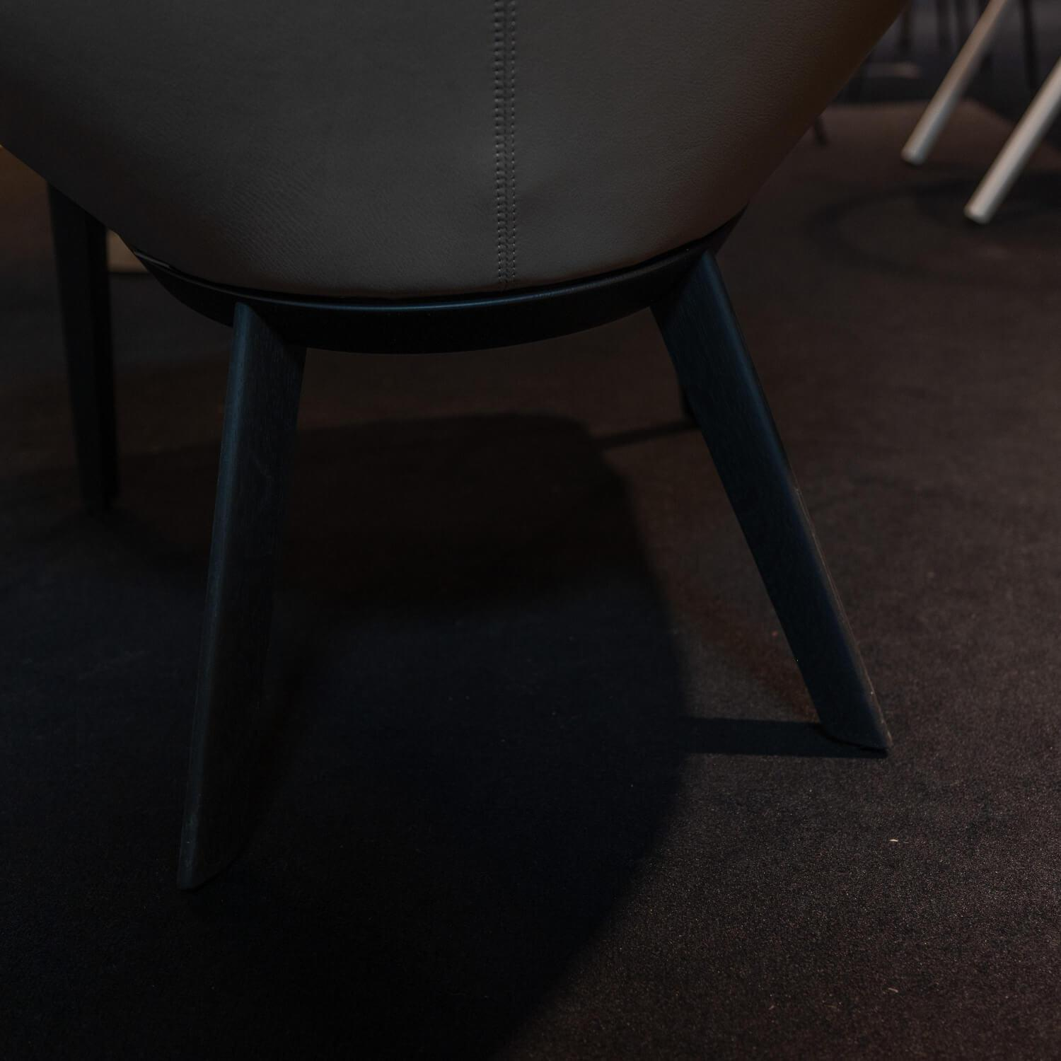 Walter Knoll Sheru Armchair Grey Fabric Oak