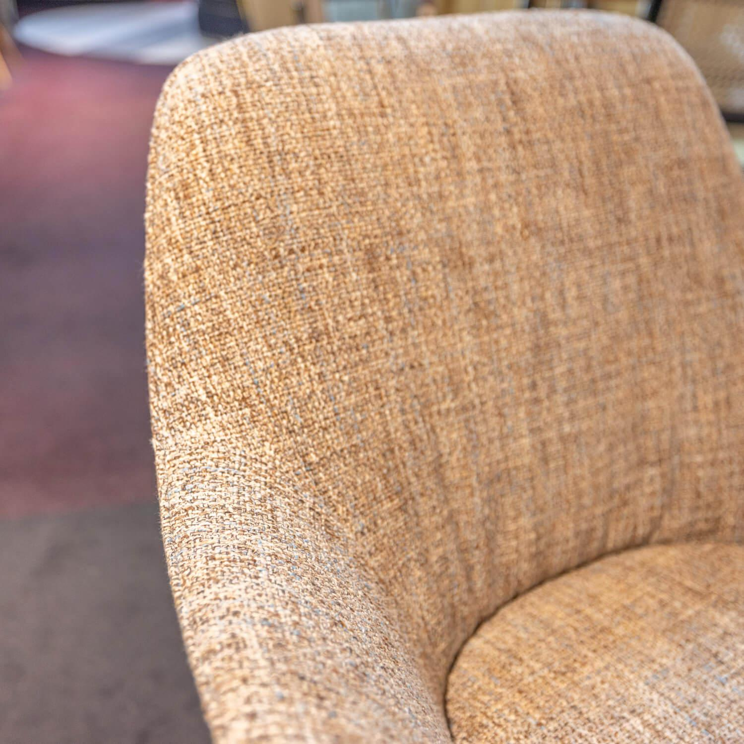 Walter Knoll Sheru Armchair Grey Fabric Oak