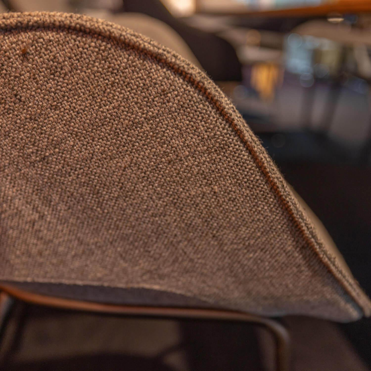 Walter Knoll Sheru Armchair Fabric Pebble Gray