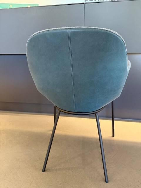 Walter Knoll Sheru Stoffstuhl Blauer Turmalin 6er Set