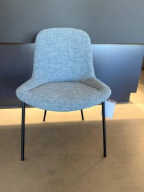 Walter Knoll Sheru Stoffstuhl Blauer Turmalin 6er Set