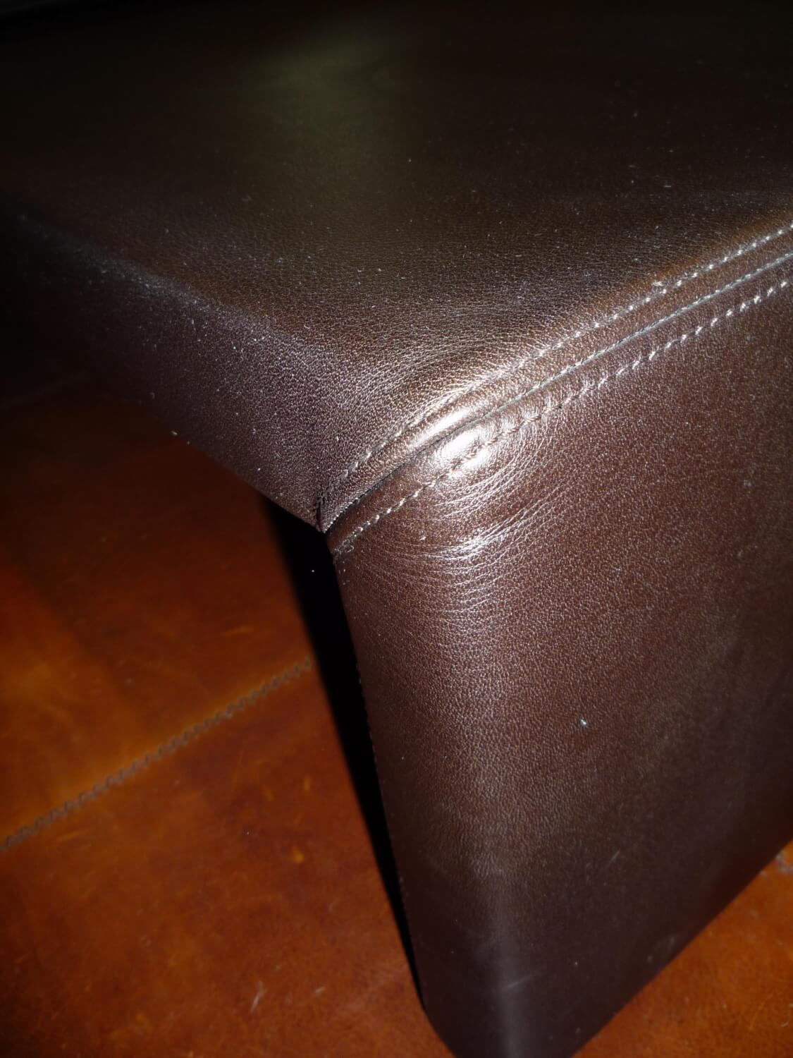Walter Knoll Zusammen 295-H1 Ledertisch Dunkelbraun