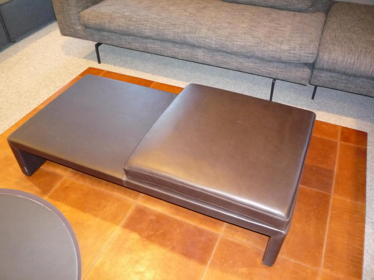 Walter Knoll Zusammen 295-H1 Ledertisch Dunkelbraun