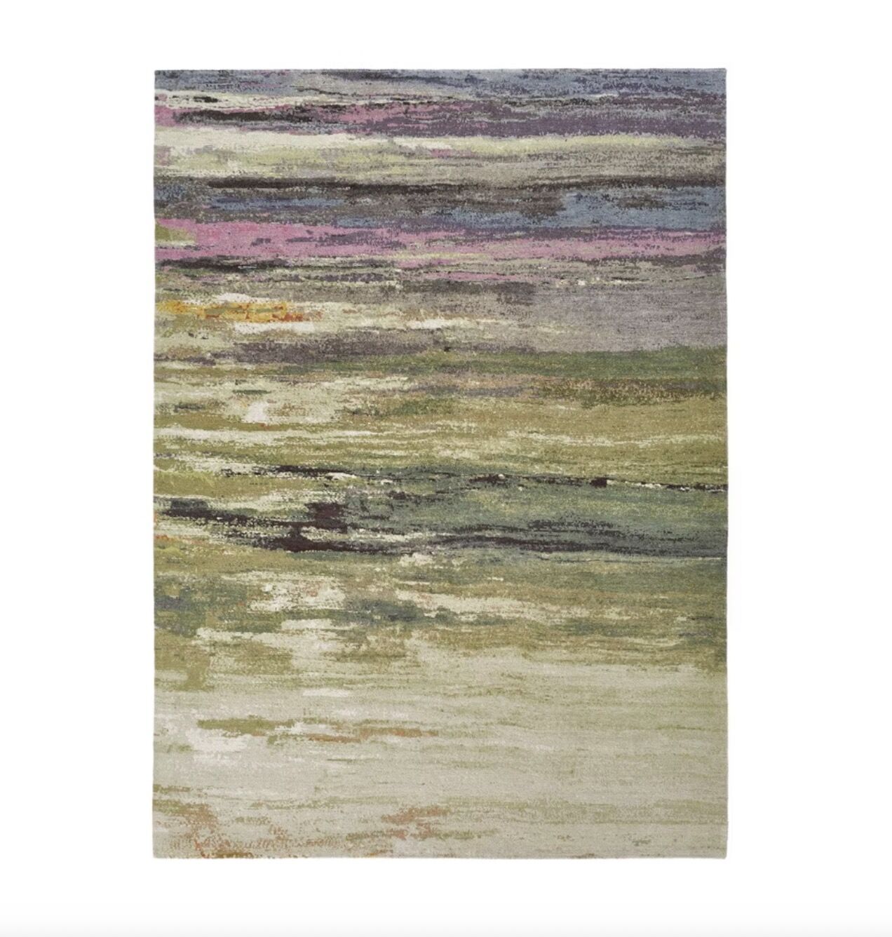 Walter Knoll Teppich Yungiyungi Rosa Beige Grün
