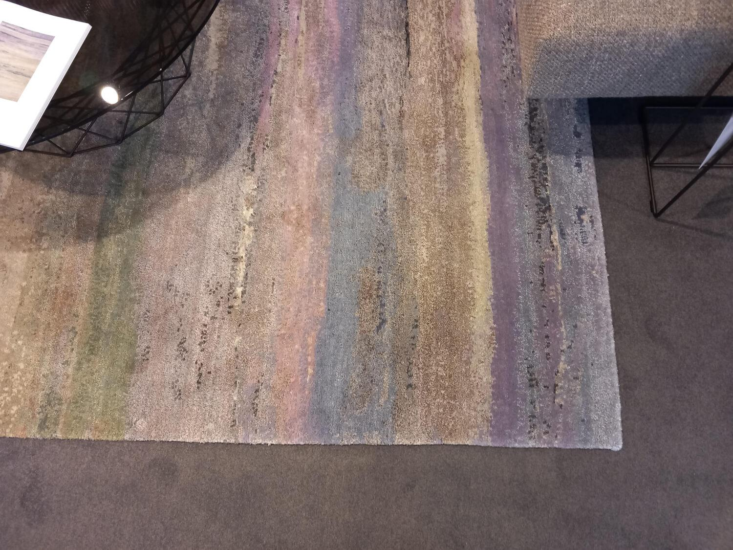 Walter Knoll Teppich Yungiyungi Rosa Beige Grün