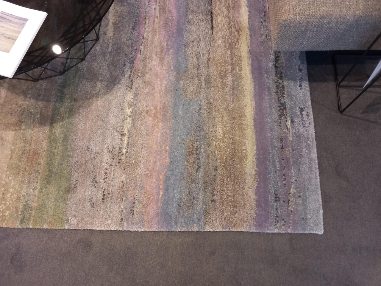 Walter Knoll Teppich Yungiyungi Rosa Beige Grün