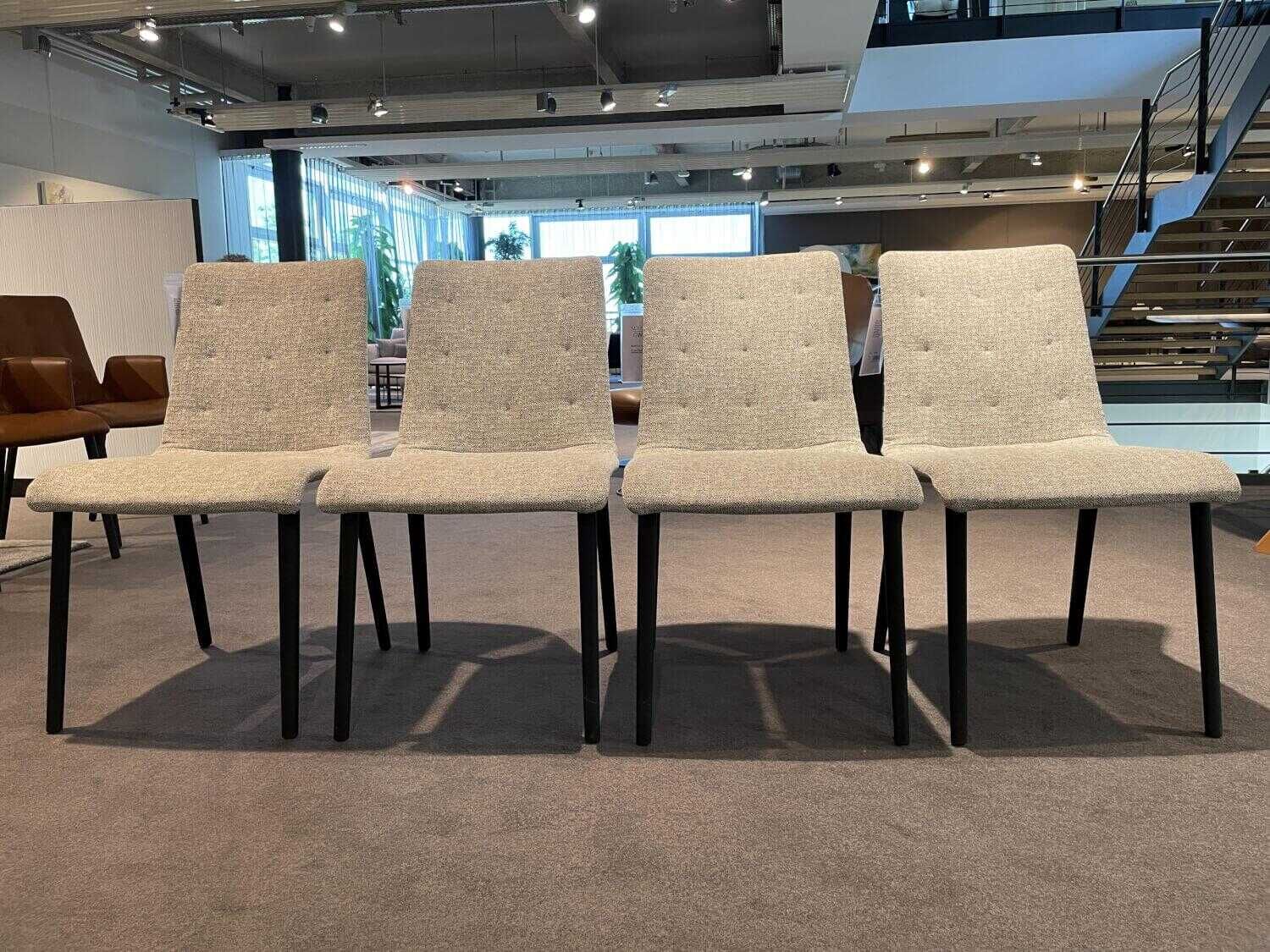 Walter Knoll Liz Wood 1322 Chair Bamboo Beige without