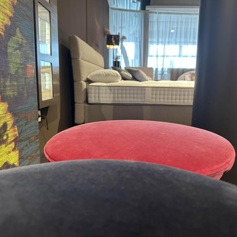 Walter Knoll Hocker Bellows Stoff Harald Rosa Mit