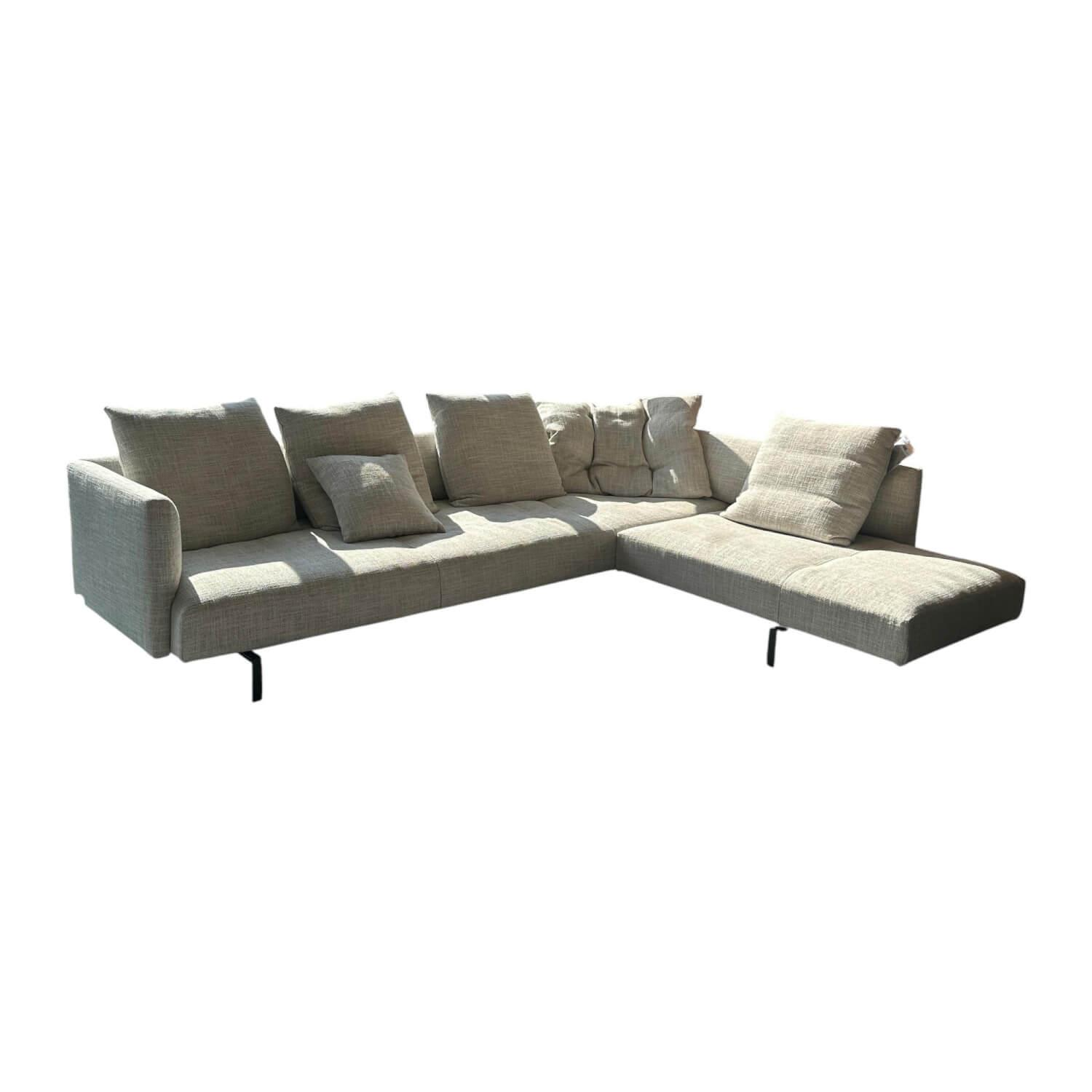 Other Corner Sofa Fabric Weave 7757 Pearl Textile Cream