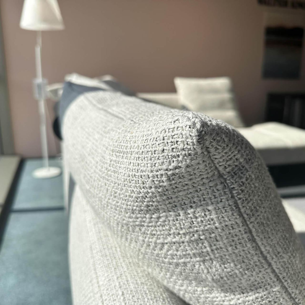 Other Corner Sofa Fabric Weave 7757 Pearl Textile Cream