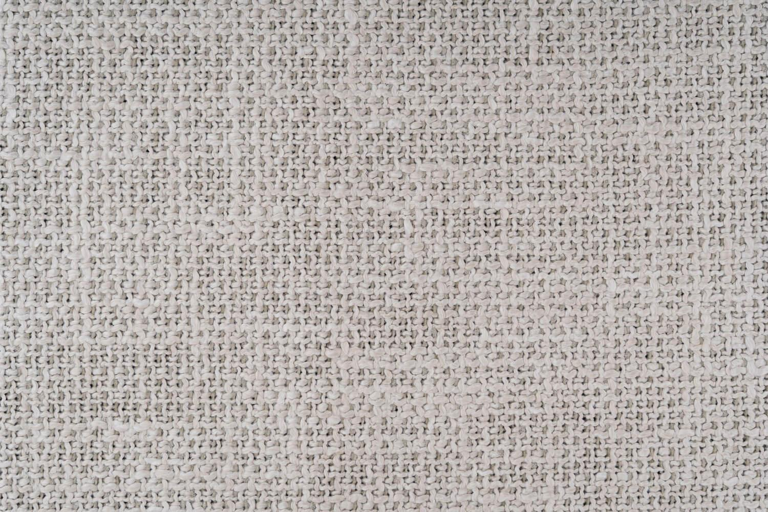 Muud Ecksofa Stoff Weave 7757 Pearl Textil Creme