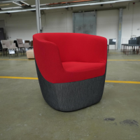 Walter Knoll Sitzsteine 276-10 Rot und Grau
