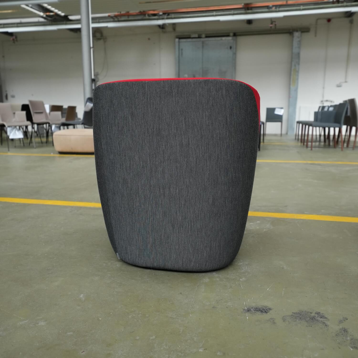 Walter Knoll Sitzsteine 276-10 Rot und Grau