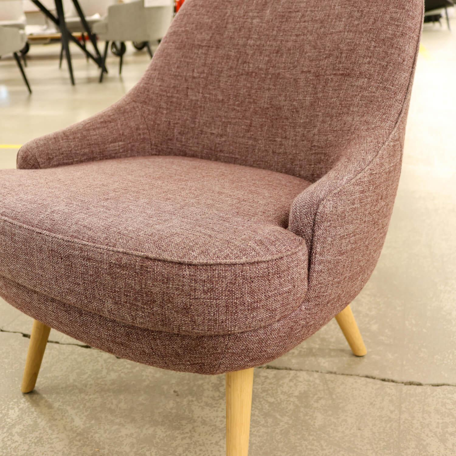 Walter Knoll Sessel 375-10 Stoff Gaia 7887 Eiche Weiß