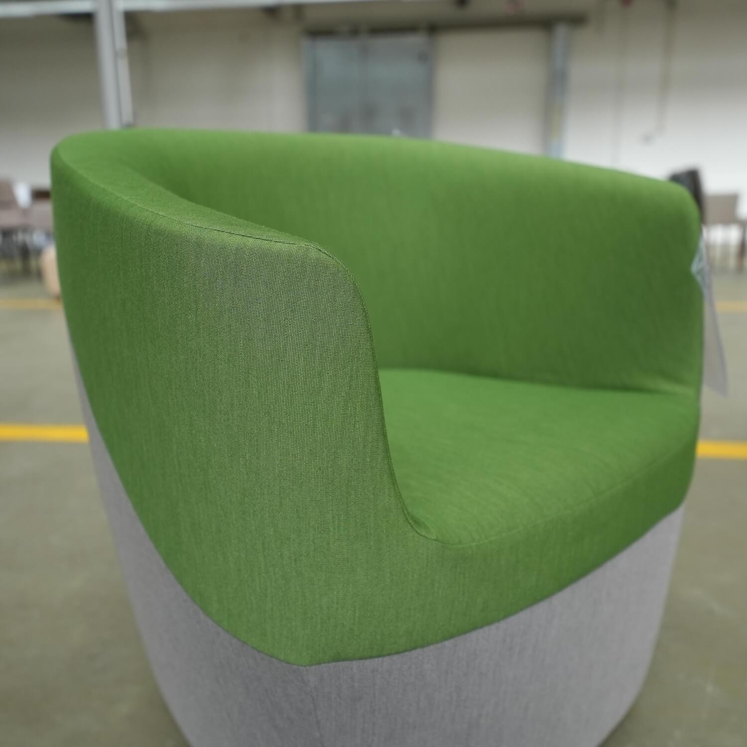 Walter Knoll Sitzsteine 176-10 C Bezug Strickstoff Flex Grün