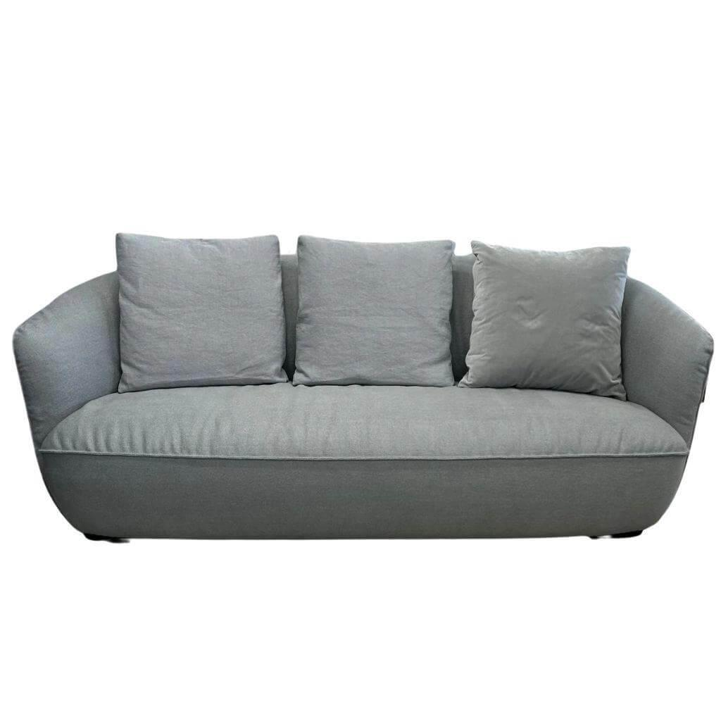 Sofa Ishino 2,5-Sitzer Stoff Puro 7754 Silver Grau