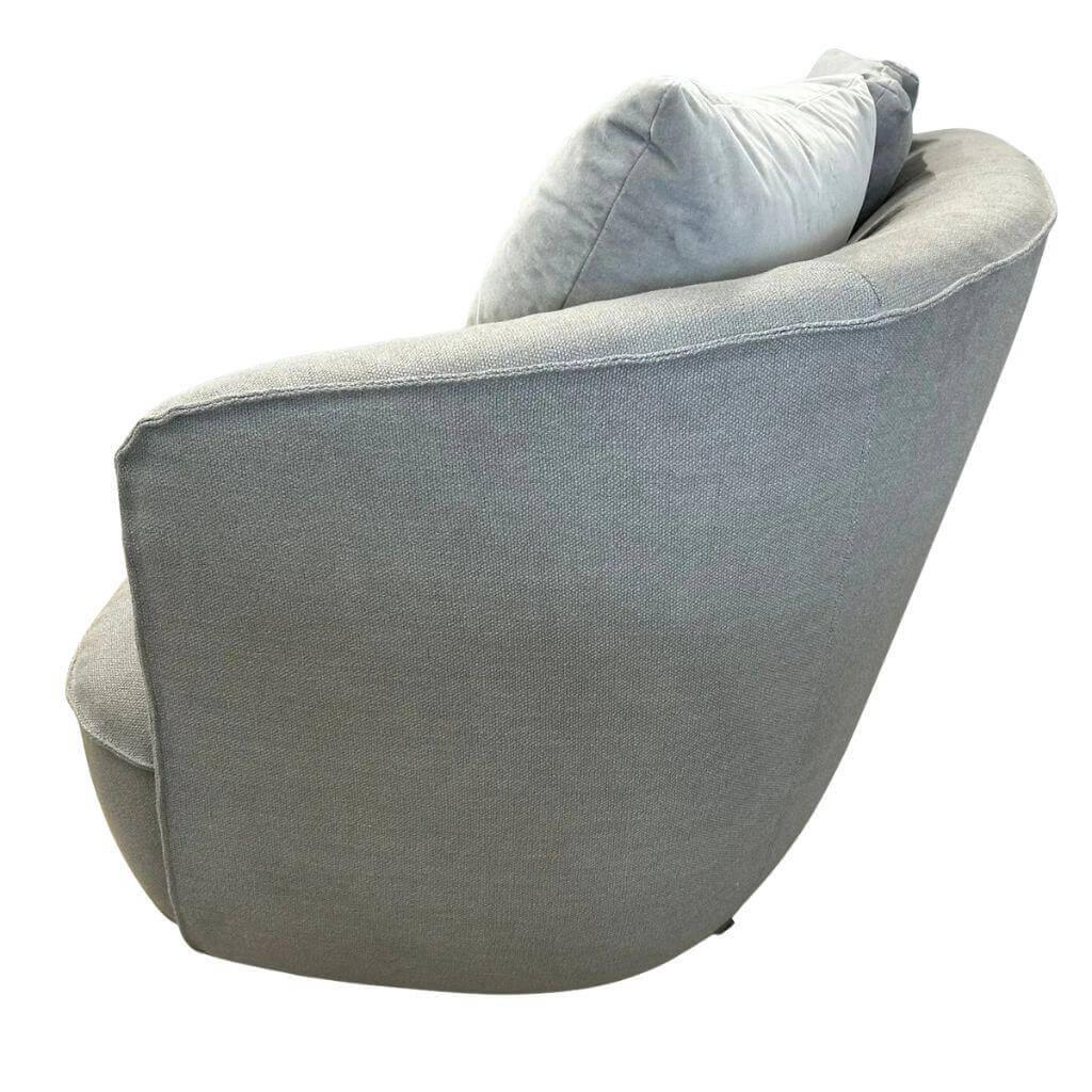 Sofa Ishino 2,5-Sitzer Stoff Puro 7754 Silver Grau