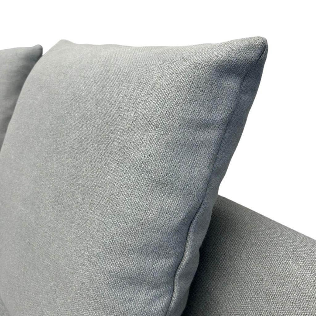 Walter Knoll Ecksofa Muud Stoff Puro Silbergrau