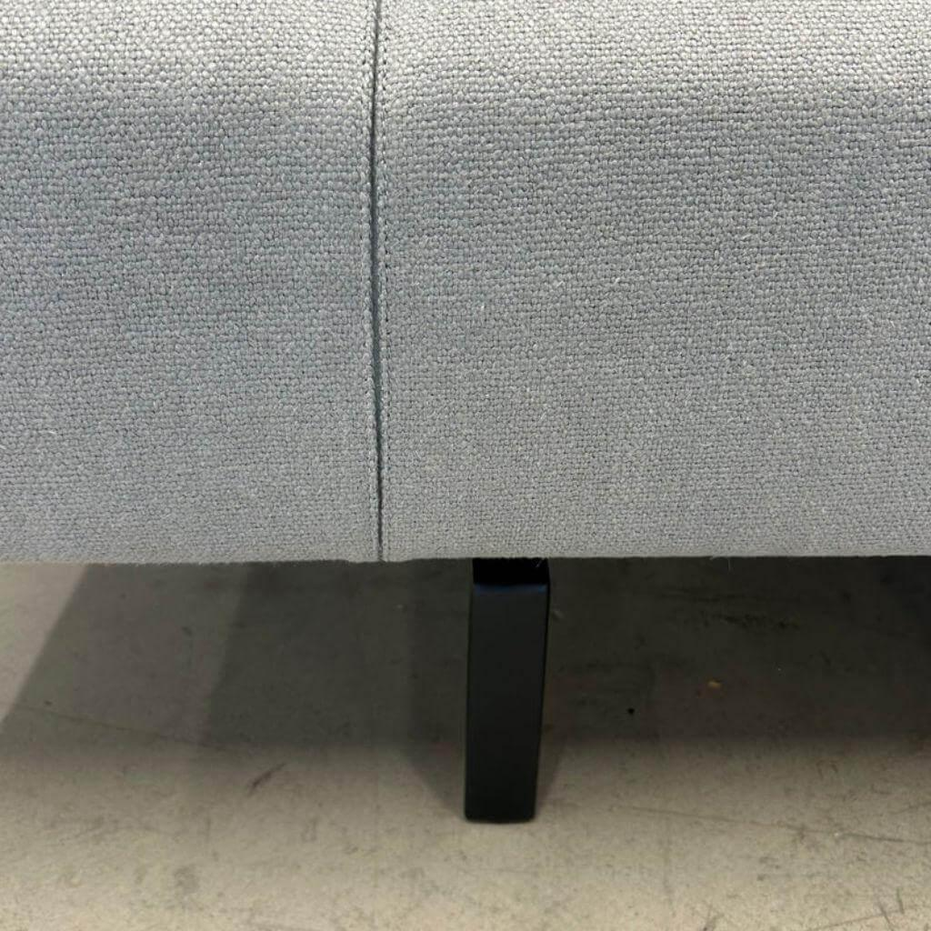 Walter Knoll Ecksofa Muud Stoff Puro Silbergrau