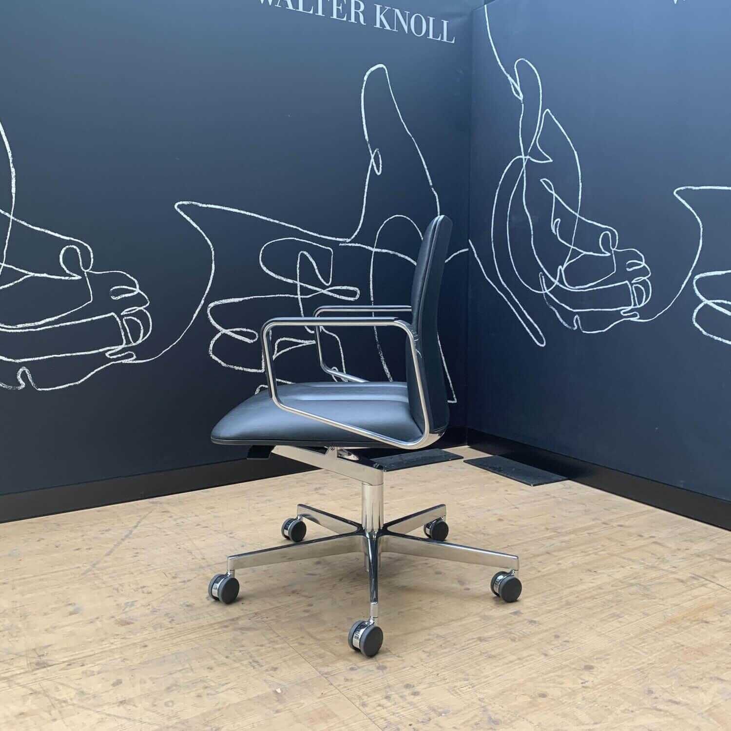 Walter Knoll Lead Chair Executive Leder Bürostuhl Schwarz