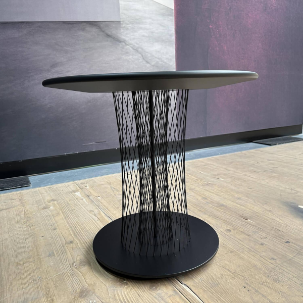 Walter Knoll Vladi Side Table 106 Fine Texture Black
