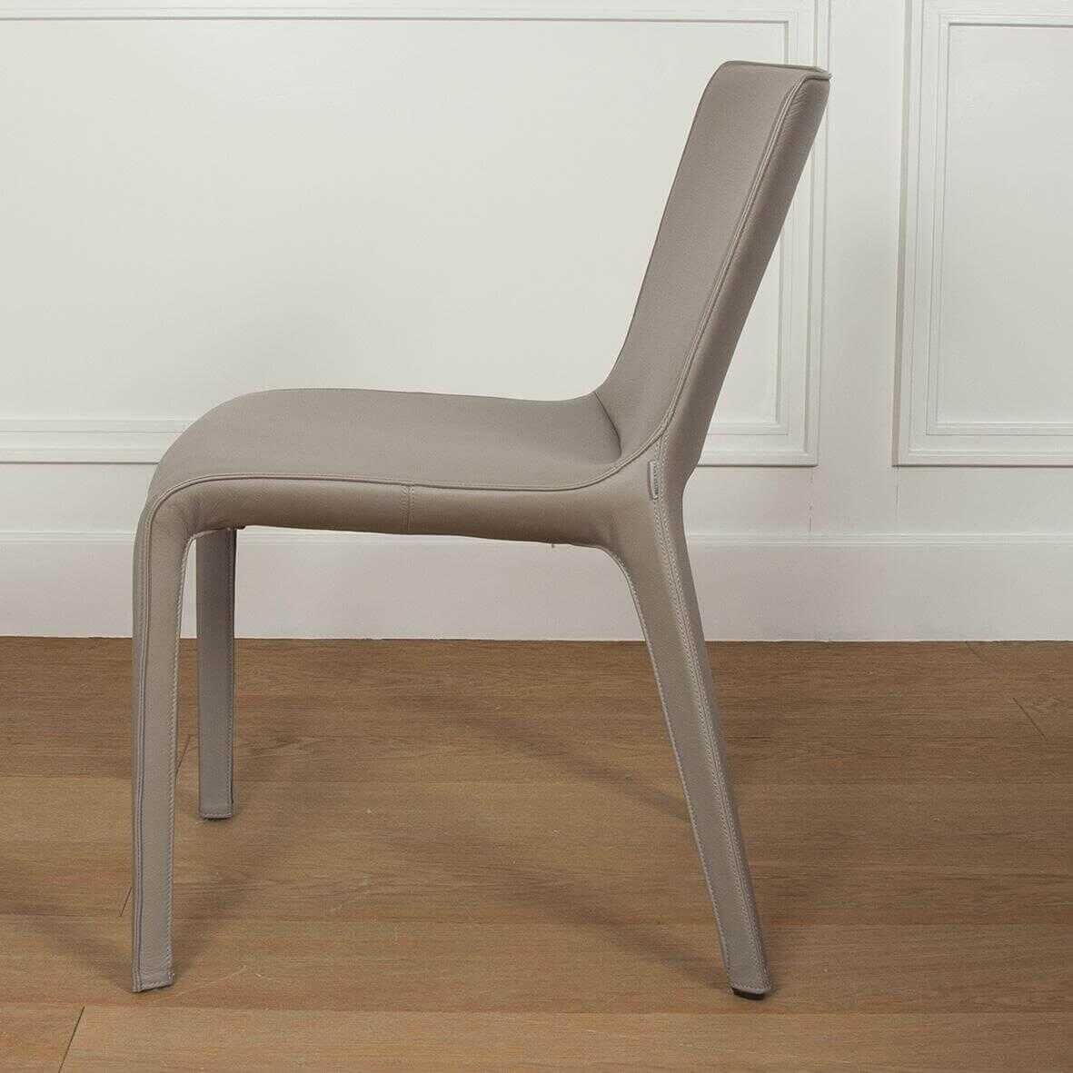 Walter Knoll Stuhl Gio Leder Torro Stein