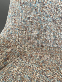 Walter Knoll Sheru Stuhl 2er-Set Stoff Bluewash Beige