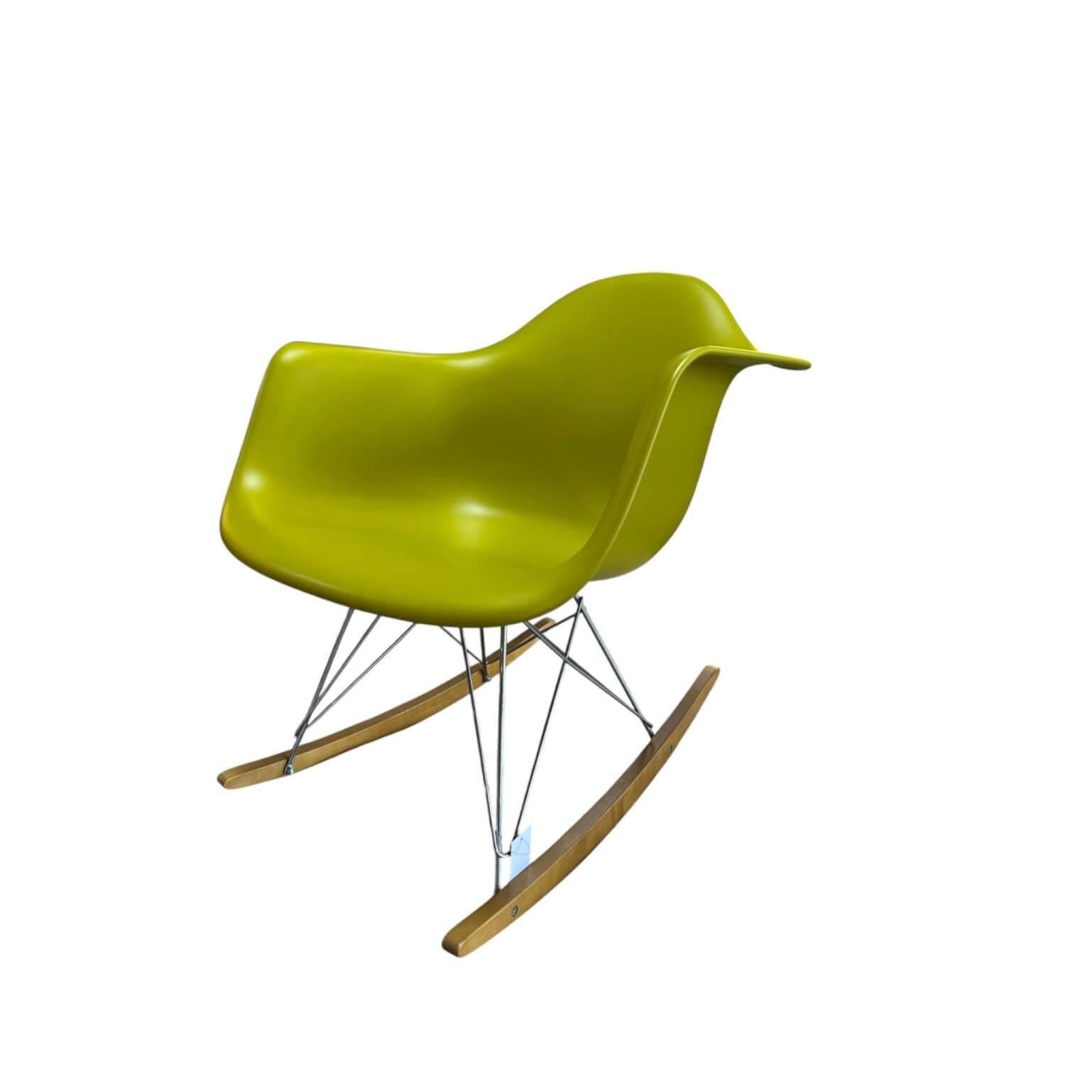 Vitra Eames Kunststoffarmlehnstuhl RAR Senf Gelb