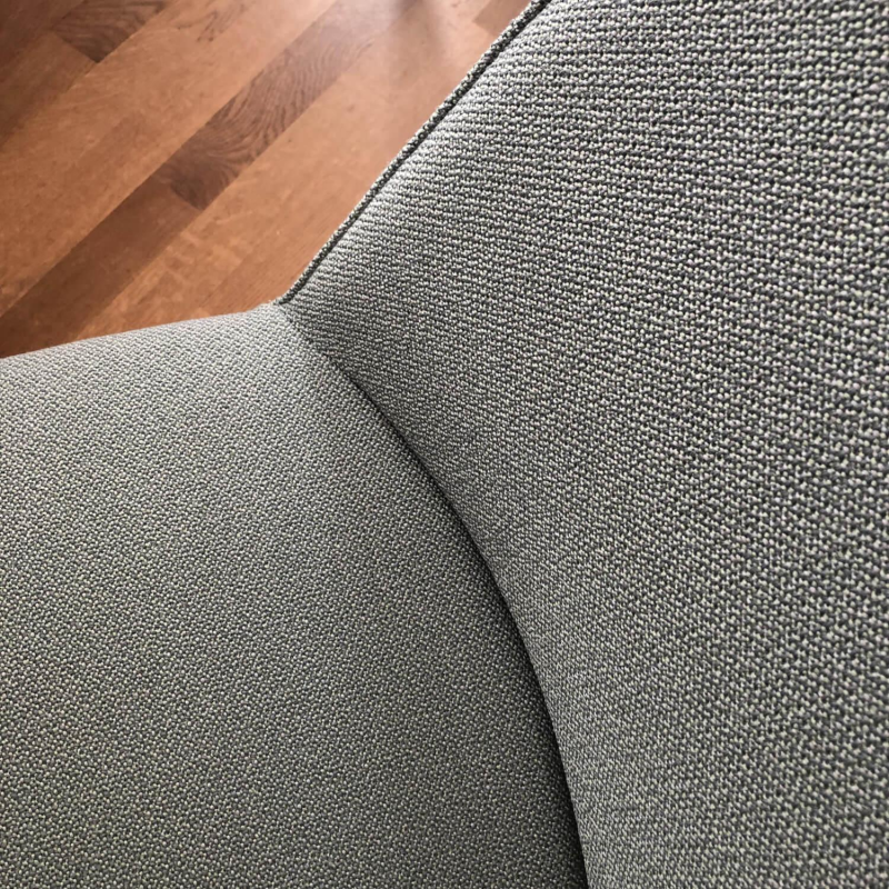 Vitra Softshell Side Chair Stoff Credo Delfin Stahlblau