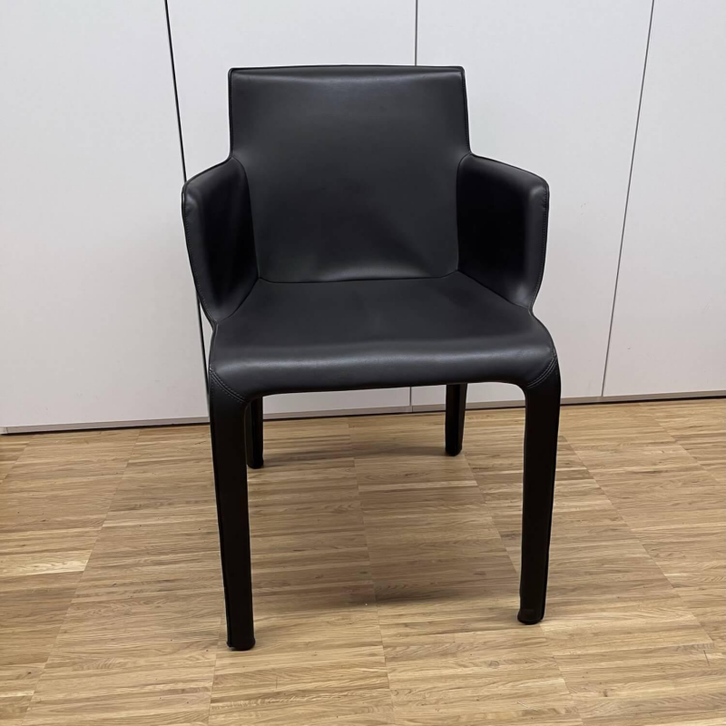Walter Knoll Armchair Gio Leather Bronco Chocolate