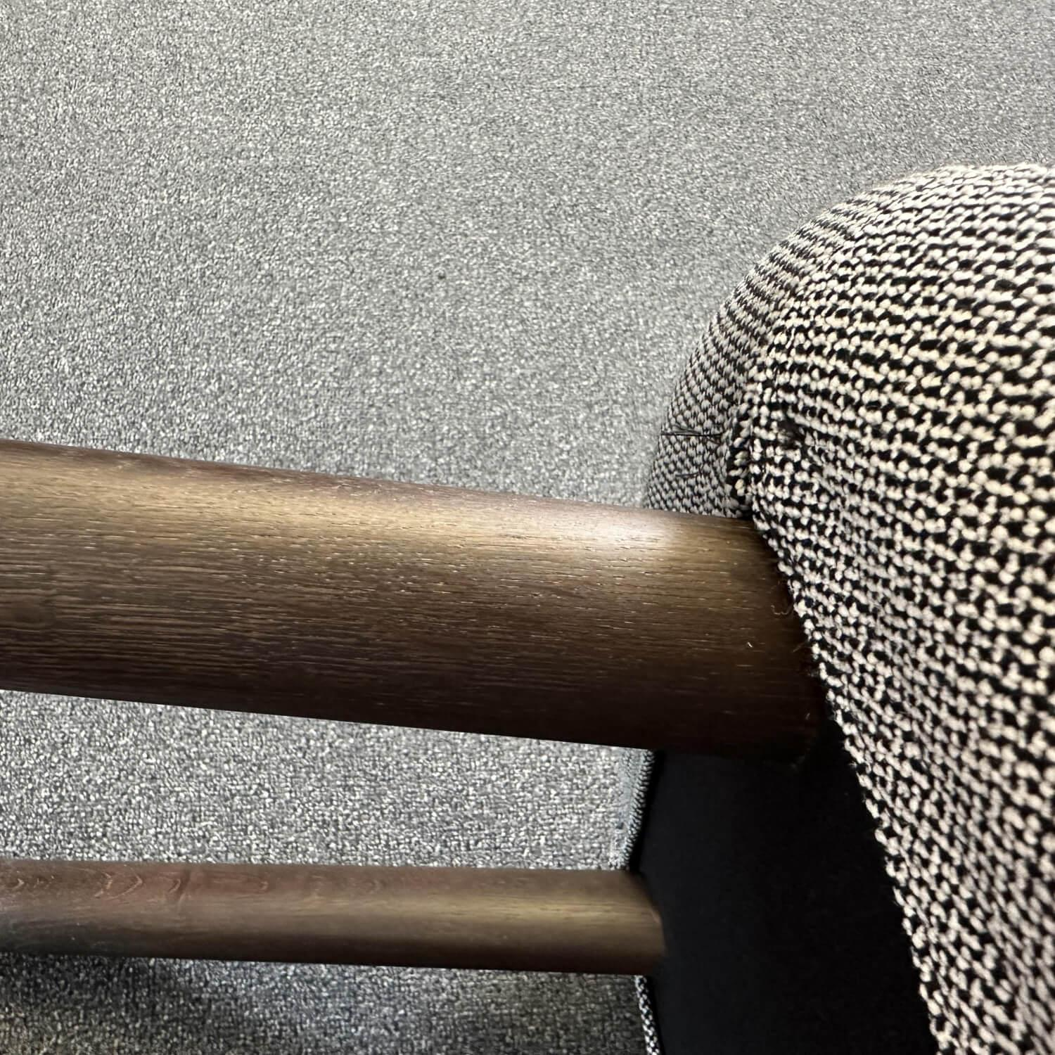 Vitra HAL Stoff Credo 120 Sessel mit Ottoman